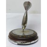 'Copeland Trophy', dartboard trophy and dart, length of dart 27cm