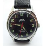 A gentleman's HMT Jawan 17 jewels manual winding wristwatch