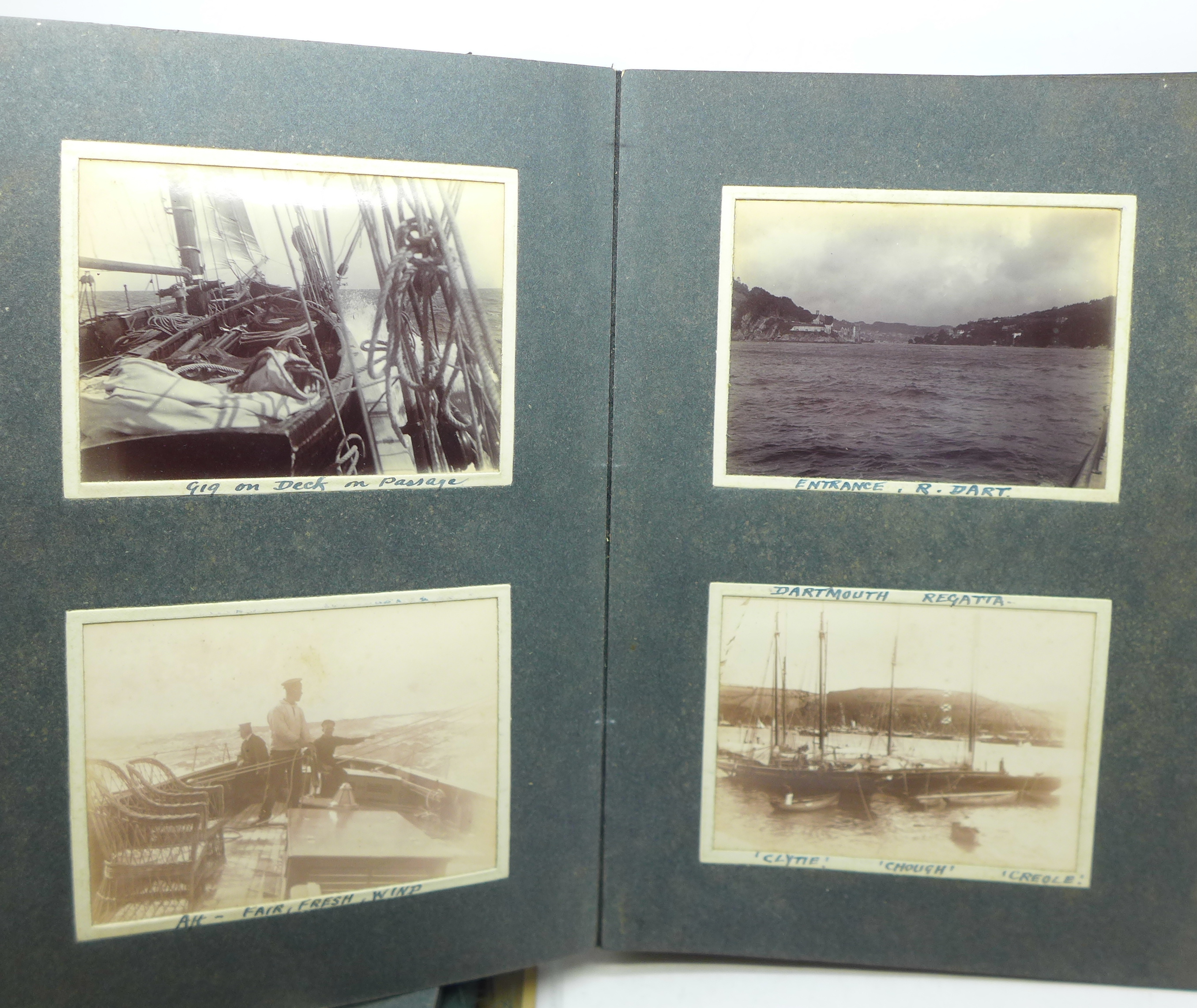 A United Navigation Committee Grimsby certificate, a photograph album including yachting, a Cunard - Image 8 of 10