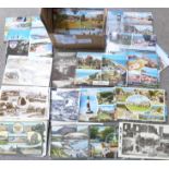 Postcards; multi-view postcards, vintage to modern (230)
