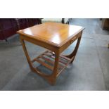 A G-Plan teak side table