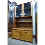 A teak room divider