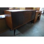 An afromosia sideboard