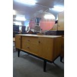 An Austin Suite teak dressing table