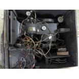 A Vitessa cine projector in case with transformer *sold untested