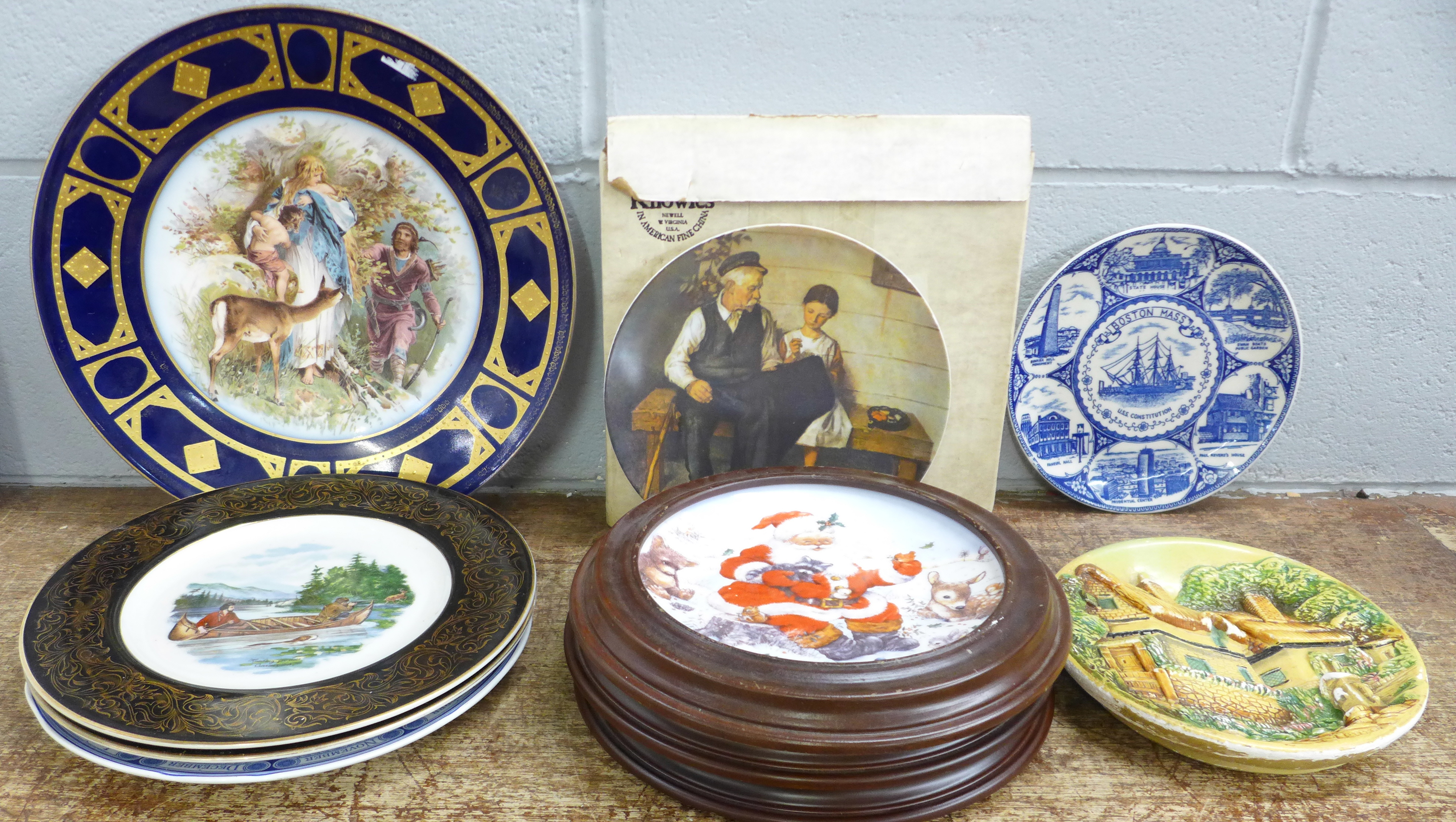 A Vienna plate and other plates