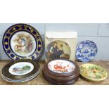 A Vienna plate and other plates