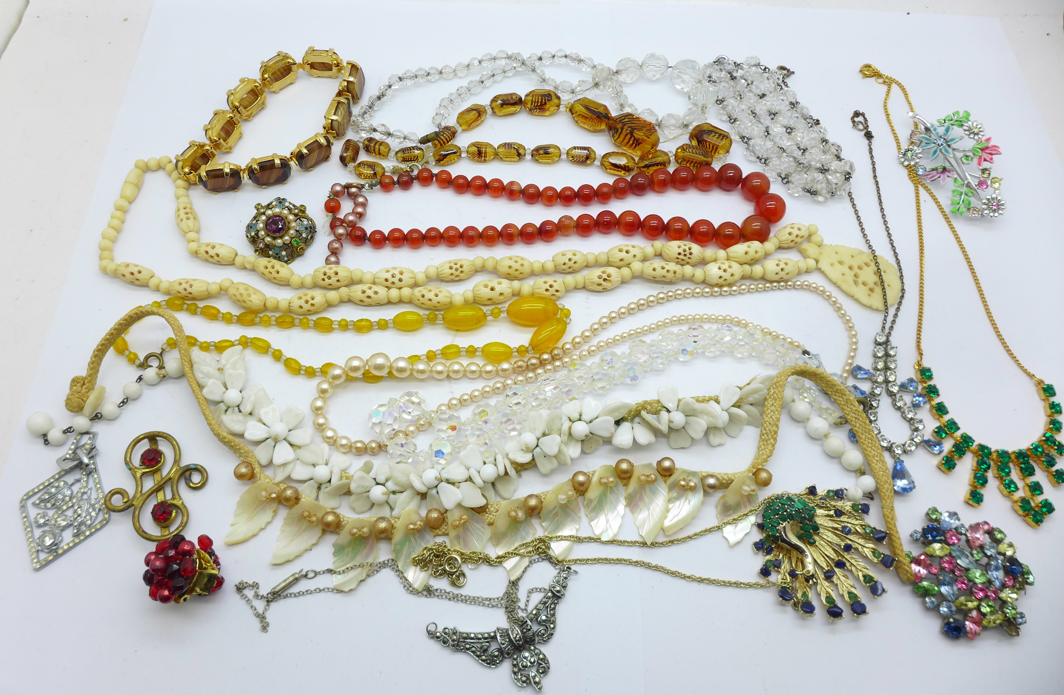 Vintage costume jewellery