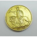 A Queen Victoria India 1857-1858 medal, a/f