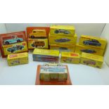 Twelve 'Dinky Toys' model vehicles by Norev, distributed by DeAgostini, boxed and sealed, (one