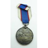 A George V Royal Fleet Reserve Long Service Medal to SS 115389 (CH. B. 14955) S. Malam L. Sto. R.F.