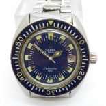 A 1969 Omega Seamaster 120 automatic wristwatch, 'Deep Blue', 31431525
