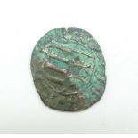 A Crusaders copper coin, Norman, circa 1100
