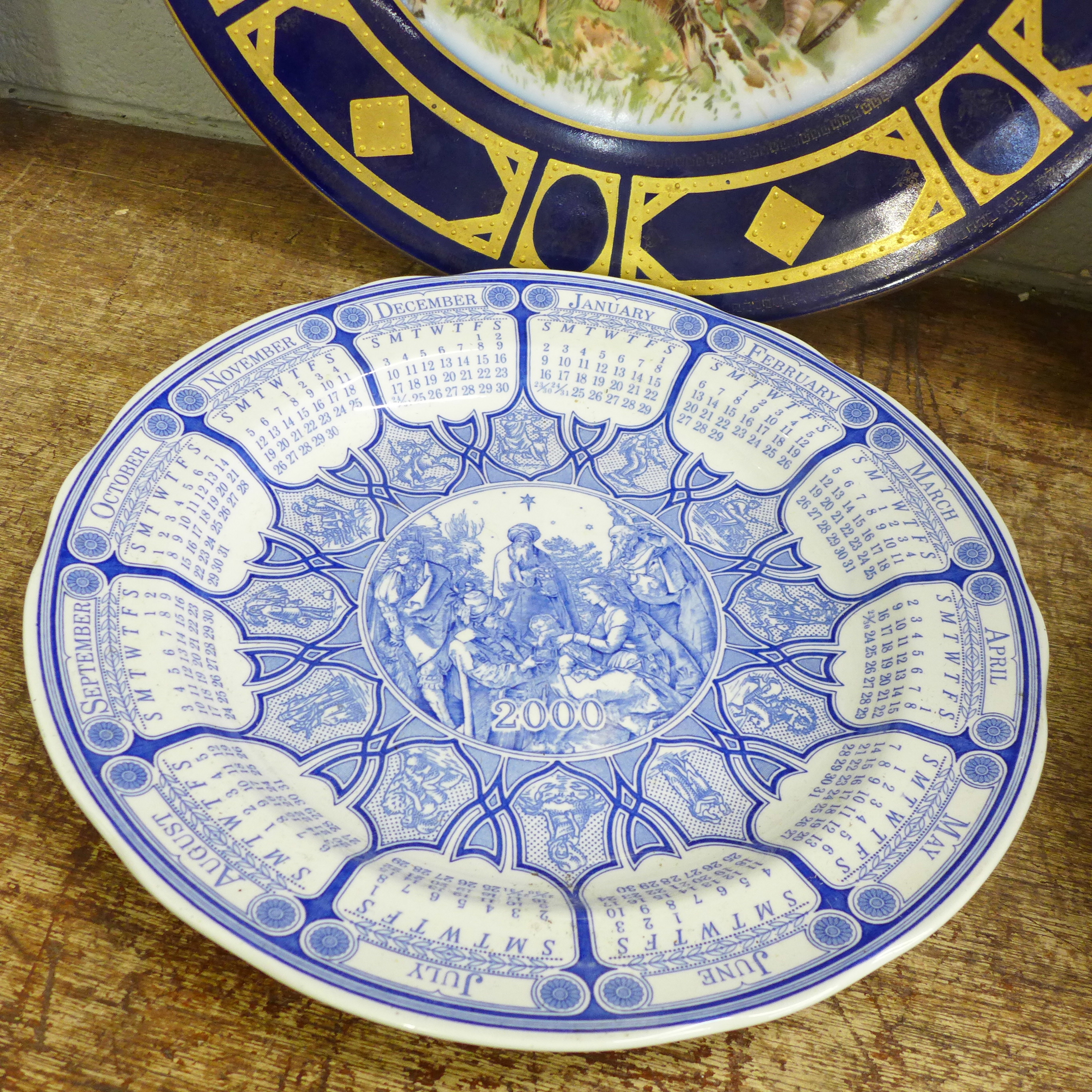 A Vienna plate and other plates - Bild 4 aus 5