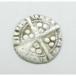 A Henry III 1216 silver penny, Canterbury mint