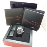 A Panerai Ferrari automatic wristwatch, with extra strap, box and paperwork