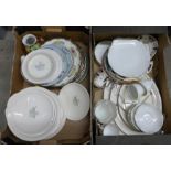 Gray's Pottery Art Deco dinnerwares, other Art Deco teawares, etc. **PLEASE NOTE THIS LOT IS NOT