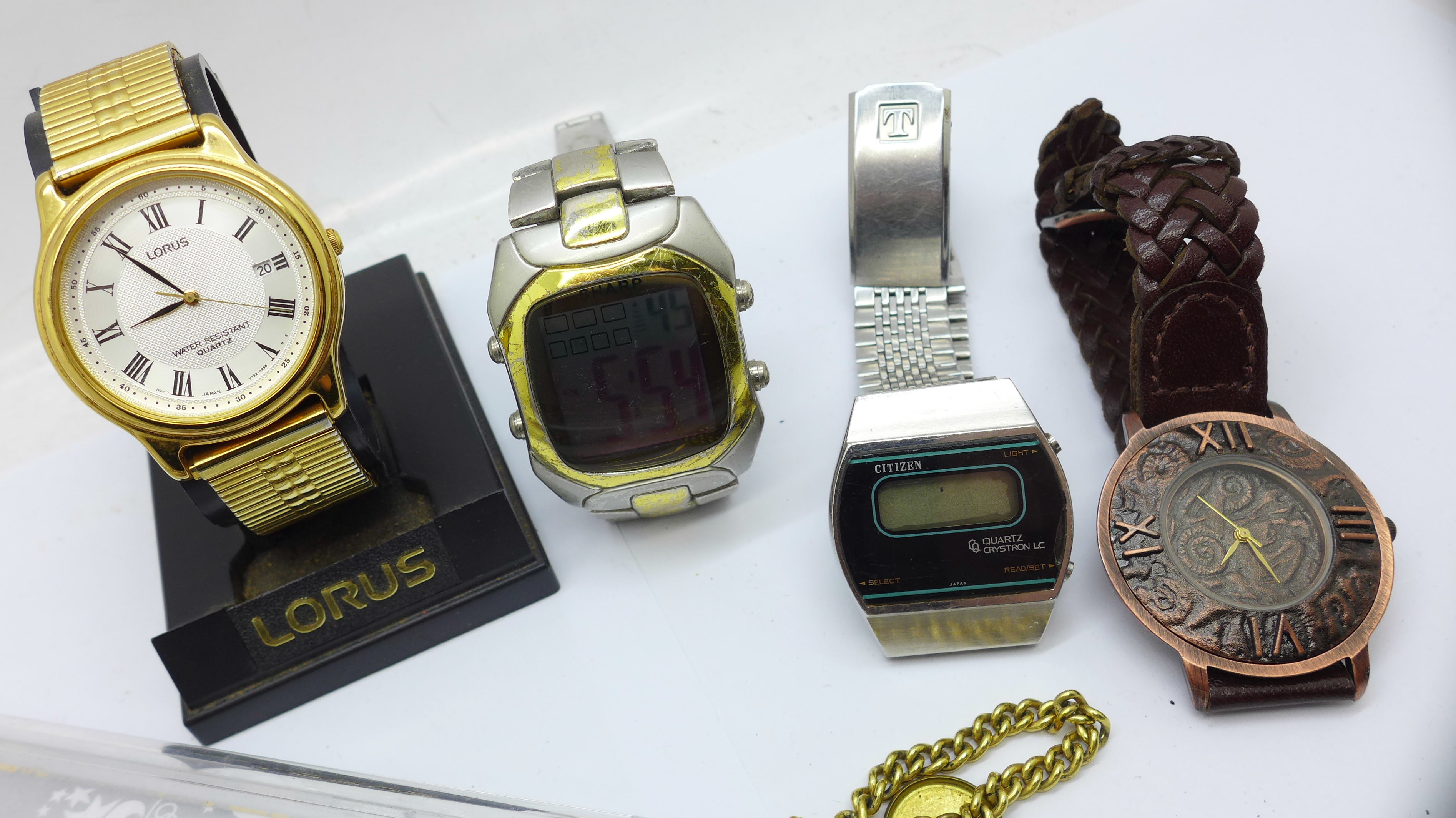 A Swatch Atlanta 1996 wristwatch, a Citizen quartz wristwatch and other watches - Image 2 of 4