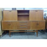 A G-Plan Fresco teak highboard