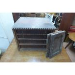 A Victorian oak and pine fitted engineers tool chest