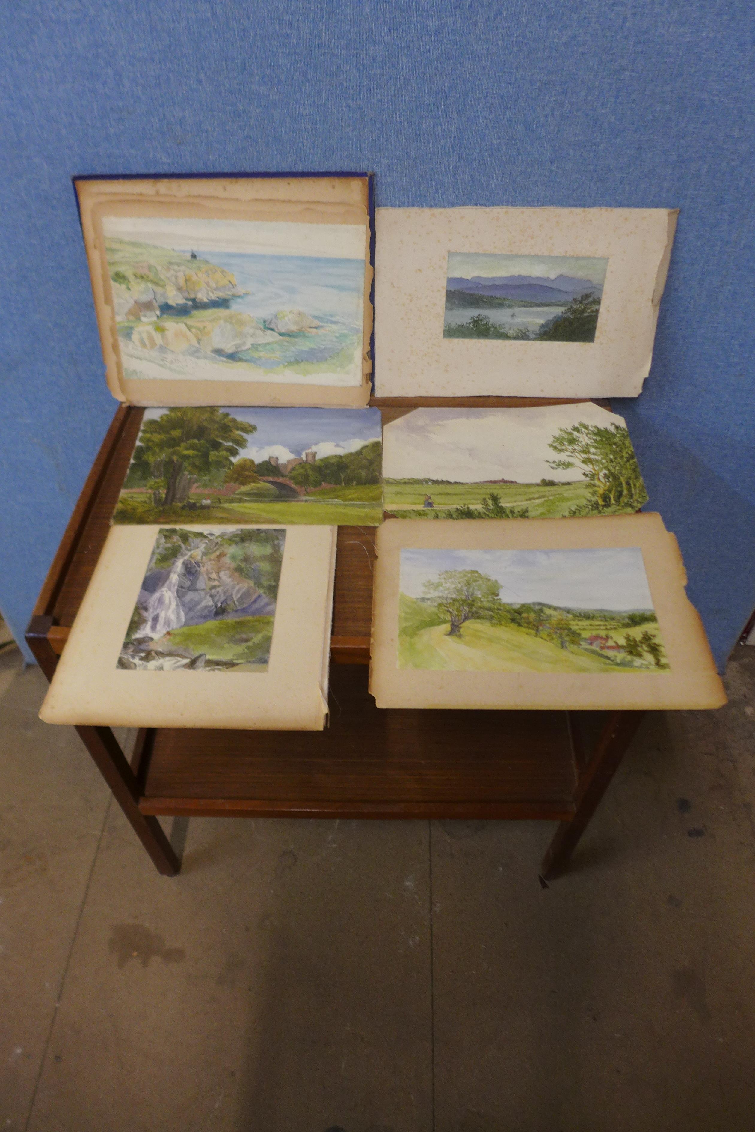 Seventeen 19th Century English School watercolours, various sizes, all unframed - Image 3 of 3