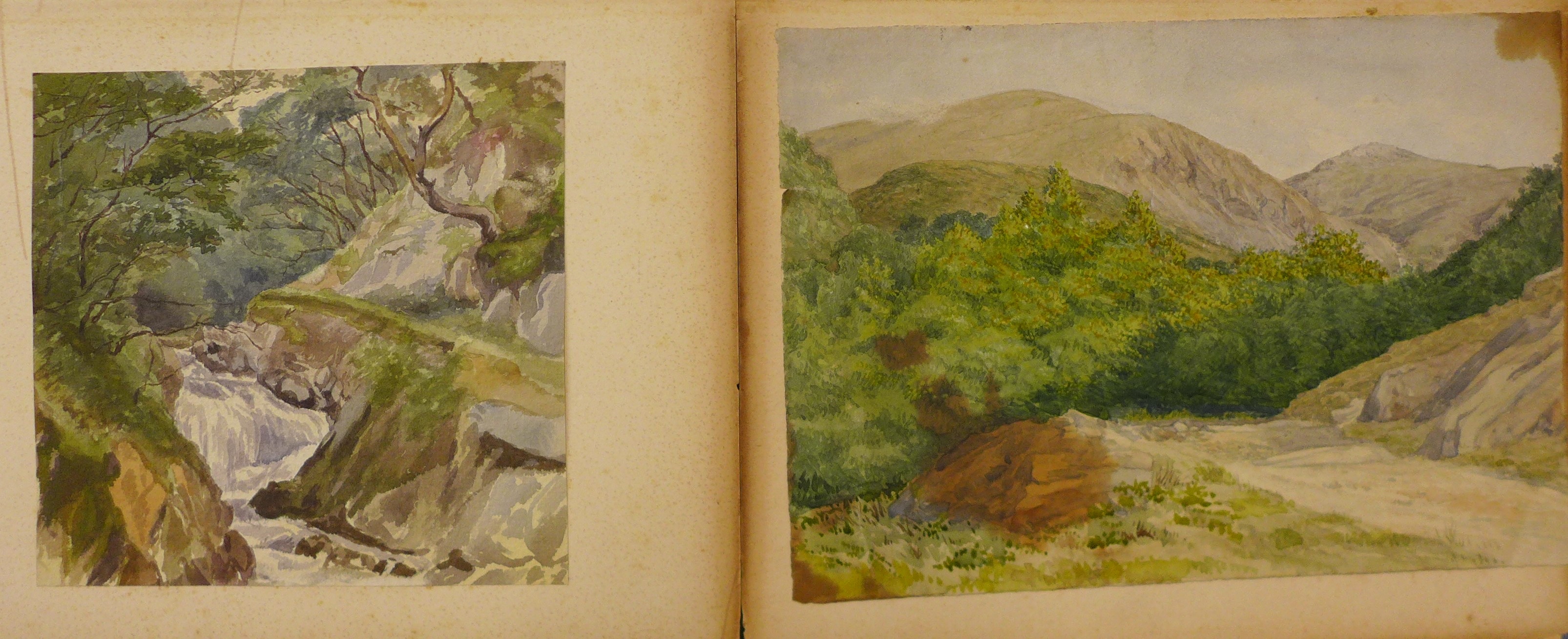 Seventeen 19th Century English School watercolours, various sizes, all unframed