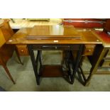 A Jones treadle sewing machine