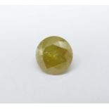 An unmounted 1.05carat diamond, (with GIA certificate dated 2013, round brilliant, 1.05carat,