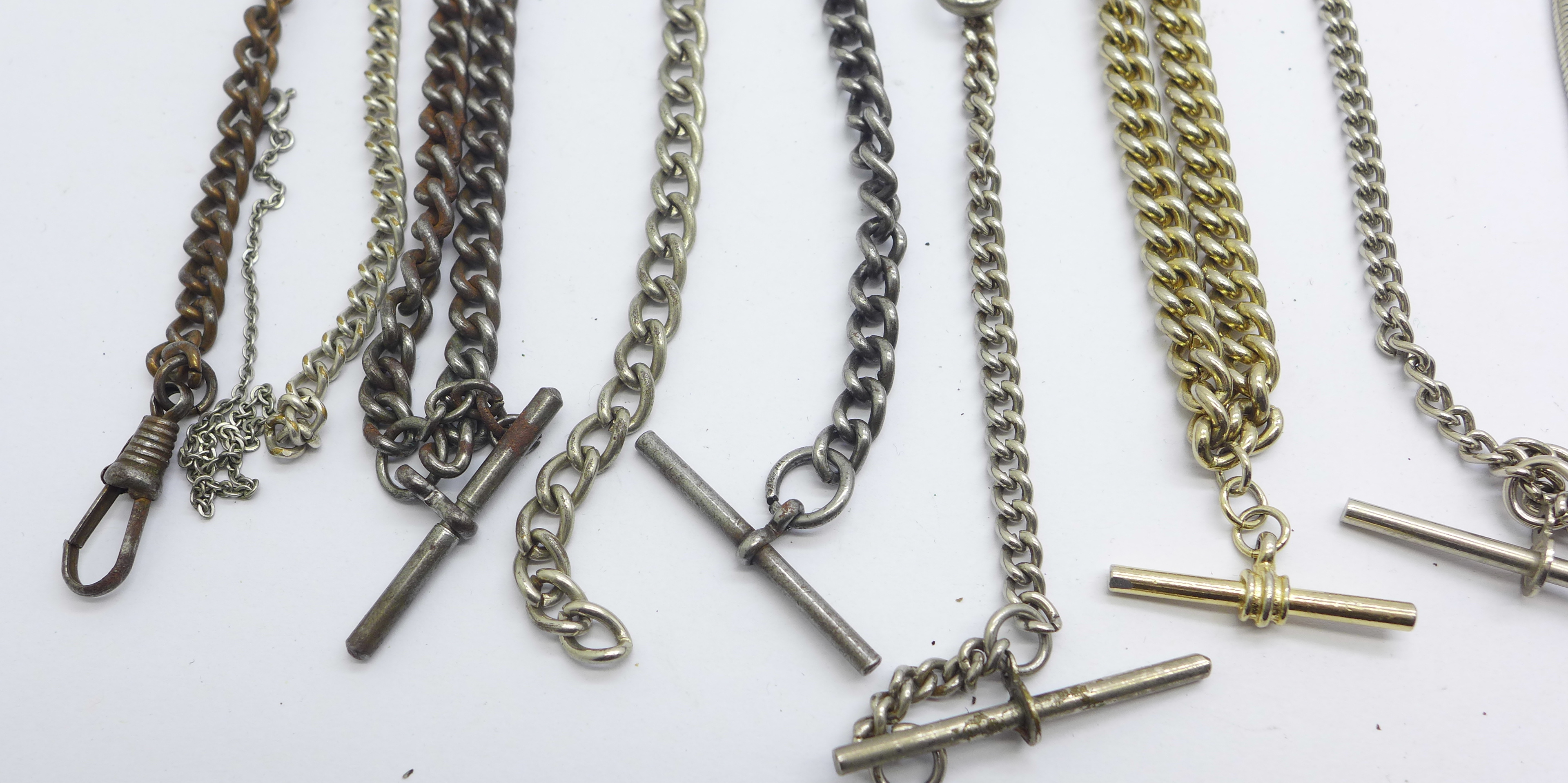 A collection of Albert chains, etc. - Image 2 of 3