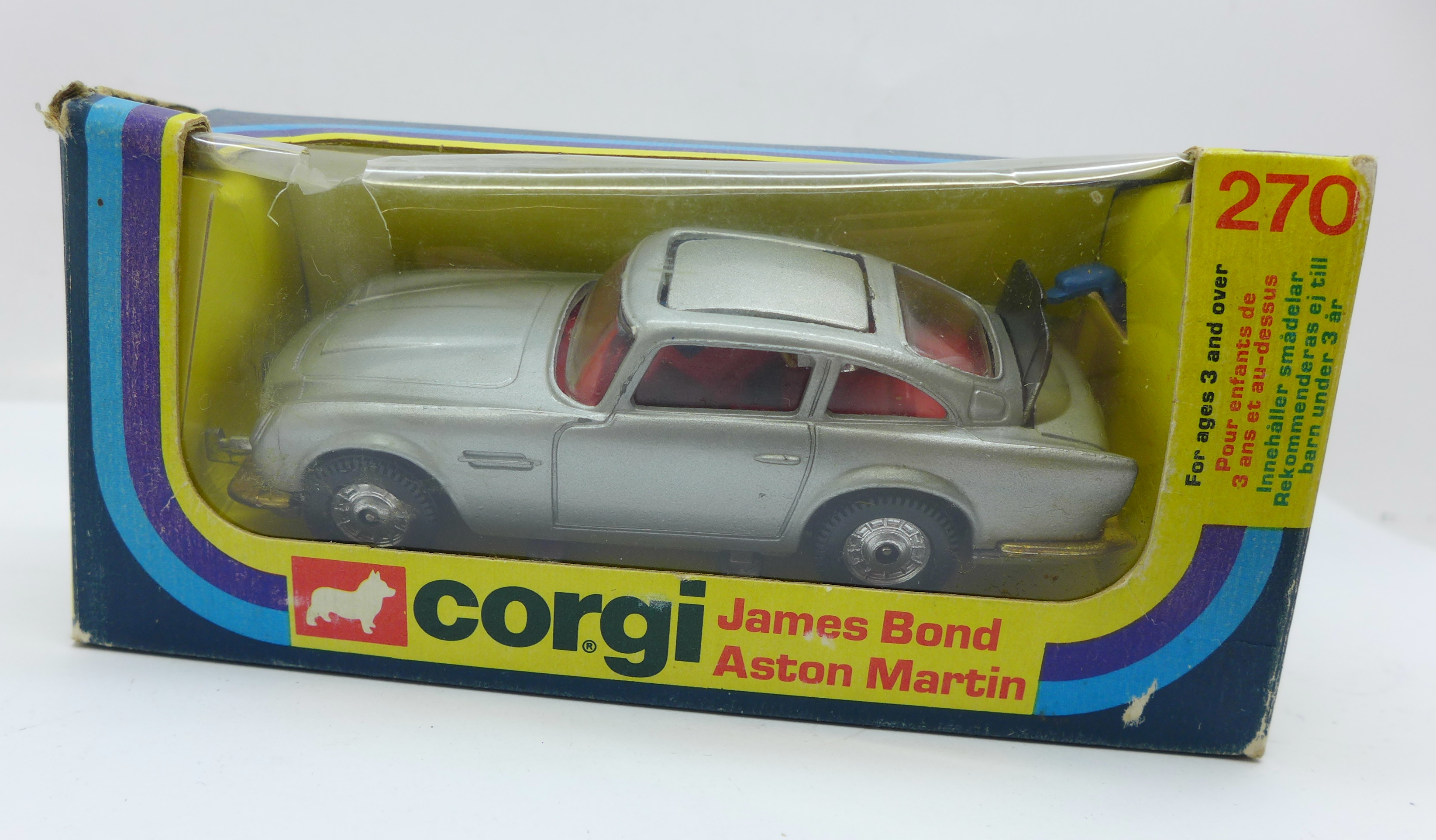 A Corgi Toys no.270 James Bond 007 Aston Martin, boxed