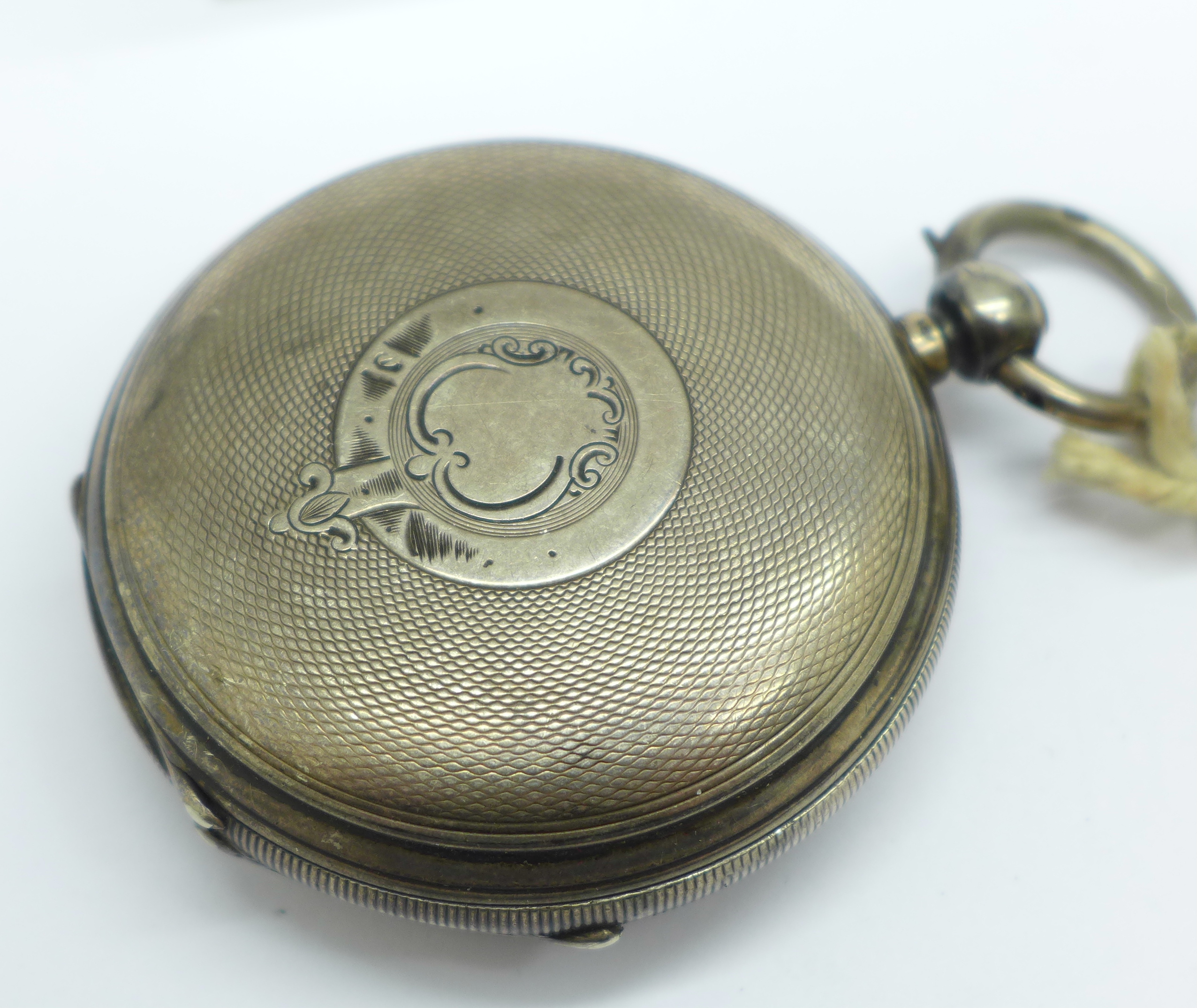 A silver cased full-hunter pocket watch by John Forrest, 'Chronometer maker To The Admiralty', - Bild 3 aus 4