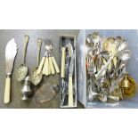 Plated flatware and other metalwares