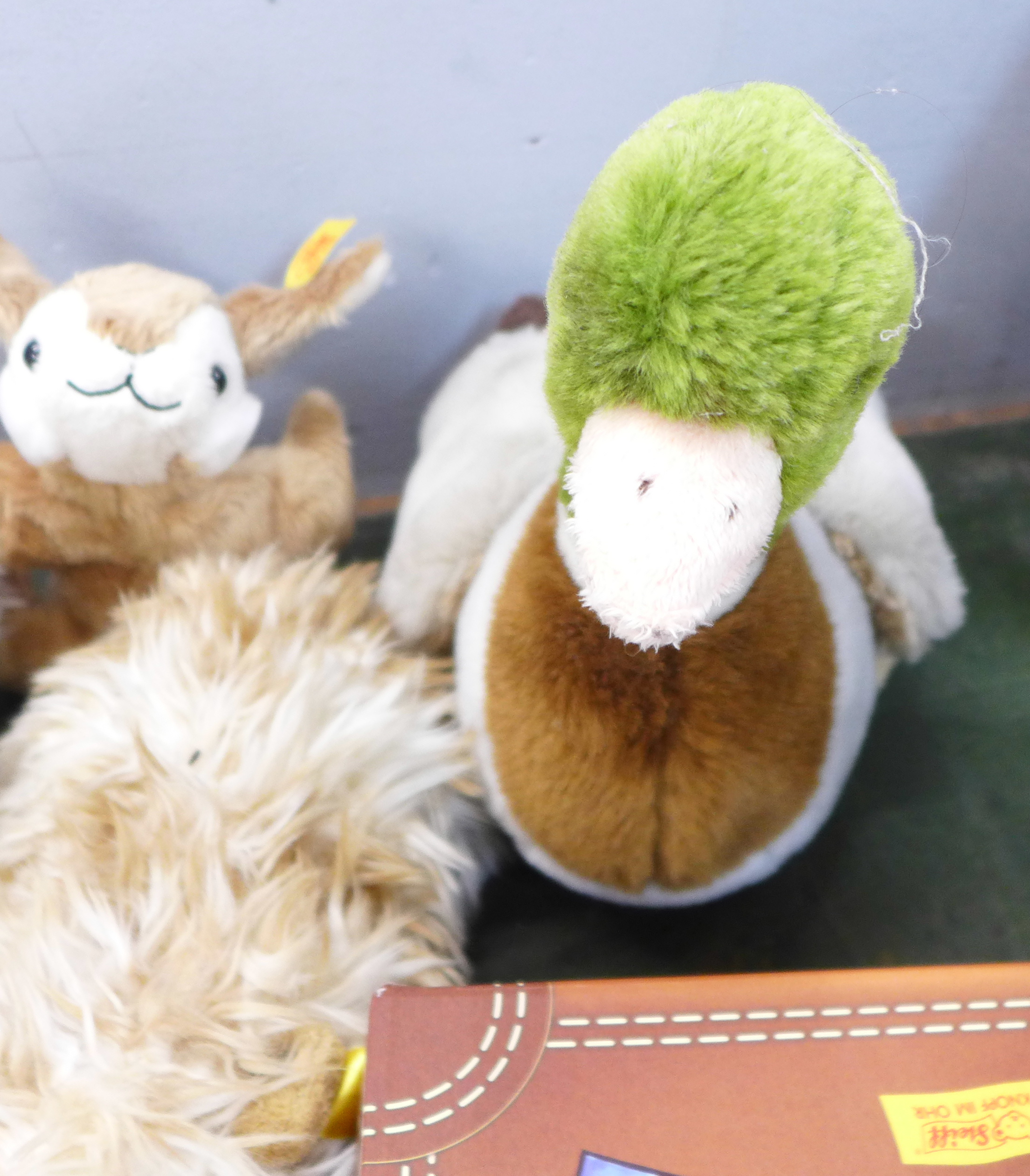 Seven Steiff soft toys and a Steiff case - Image 2 of 4