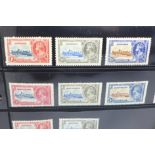 Stamps; Commonwealth 1935 Silver Jubilee mint stamps in sets and part sets (99 stamps)