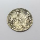 A William III sixpence