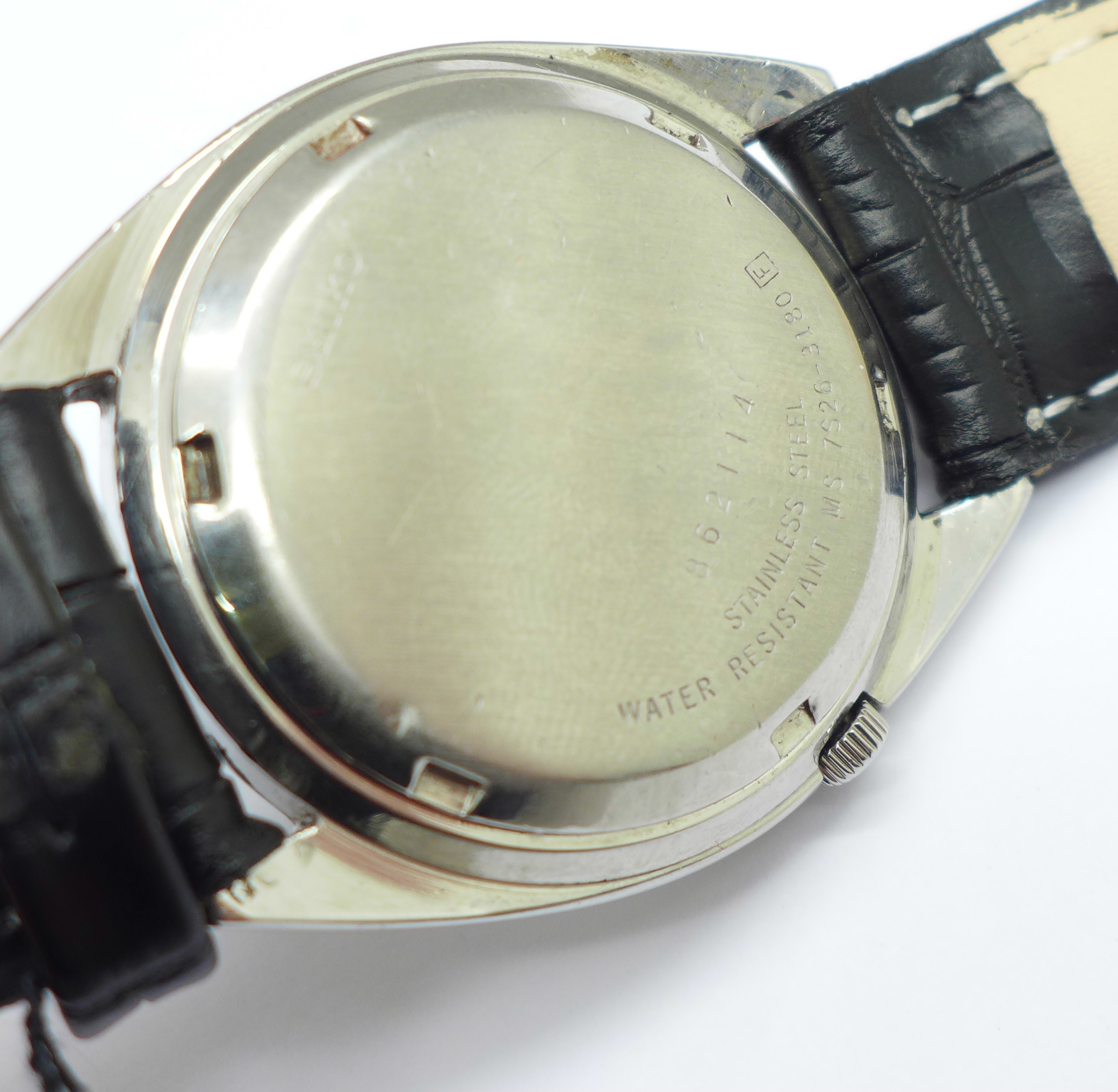A Seiko 5 military style automatic wristwatch, 7S26 - Image 5 of 5