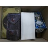 A cased Rolls Razor, vintage and later tins, etc. **PLEASE NOTE THIS LOT IS NOT ELIGIBLE FOR POSTING