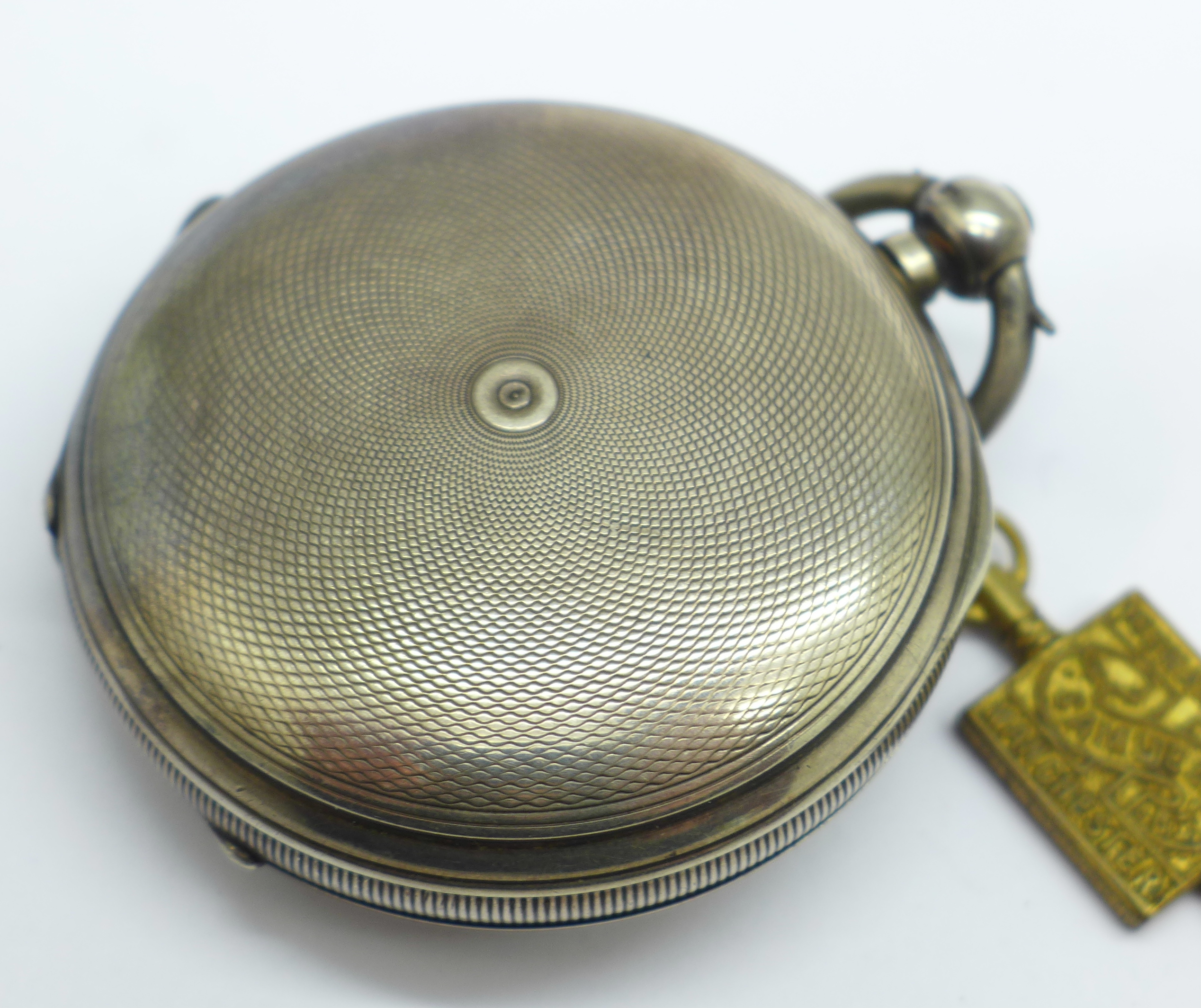 A silver cased full-hunter pocket watch by John Forrest, 'Chronometer maker To The Admiralty', - Bild 4 aus 4
