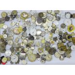 Assorted wristwatch movements