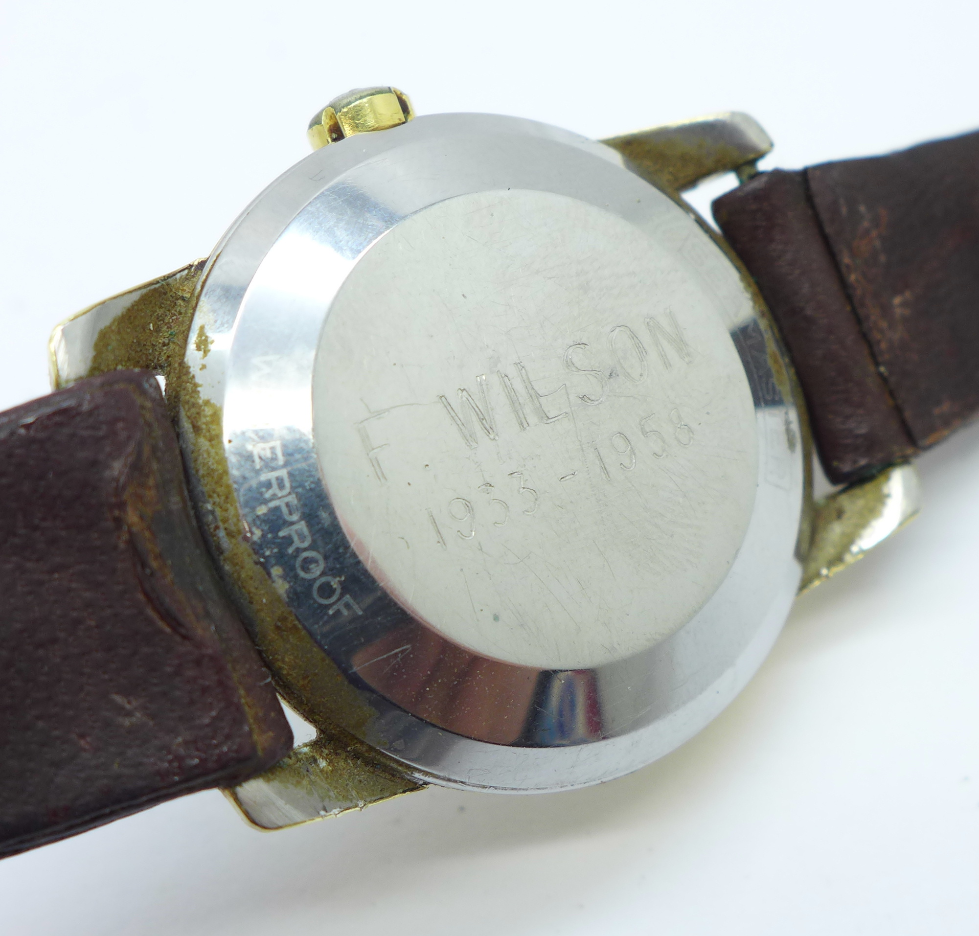 An Omega Seamaster automatic wristwatch, the case back bears inscription, 30mm case - Bild 5 aus 5