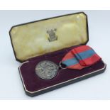 An Elizabeth II Imperial Service Medal to Charles Samuel Wood, boxed