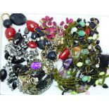 Eight statement necklaces