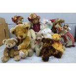 A collection of Teddy bears, The Bearington Collection and others **PLEASE NOTE THIS LOT IS NOT