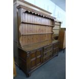 An oak dresser