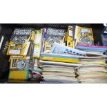 A box of approximately 500 Speedway programmes, 1980's and 1990's