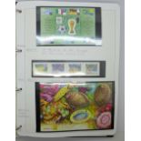 Stamps; Jersey commemoratives including Postal Vehicles, Butterflies and Moths, World Cup Winners,