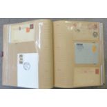 An album of worldwide postal stationery items, mint and used, 19th Century onwards (141 items)