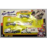 A Matchbox Nigel Mansell Collection Indy Car die-cast model set, boxed