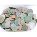 A large quantity of mostly metal detecting coinage