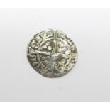 An Edward I 1272 silver penny, Canterbury Mint, (a/f, cracked/split)